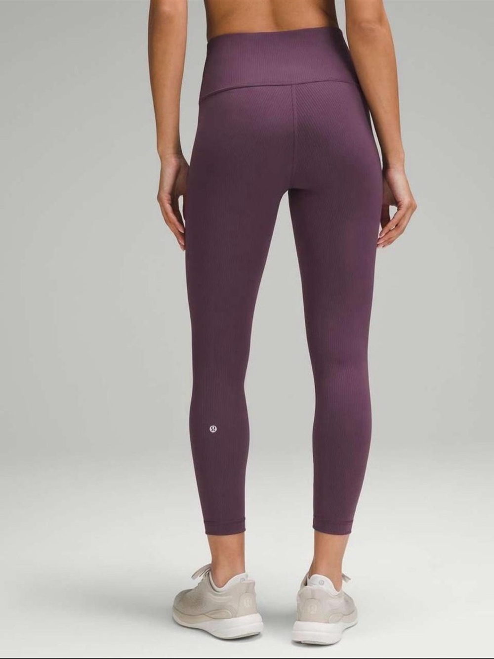 Lululemon Wunder Train High Waist Ribbed Square Dot New Style Leggings